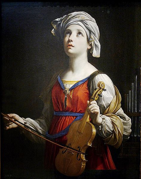 Guido Reni (1575–1642), św. Cecylia, 1606 św. Cecylia